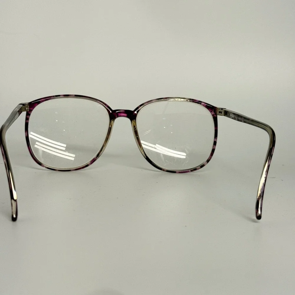 Marchon Lenox Eyeglasses Frames France Demi Mauve Purple Tortoise‎ 140 Vintage